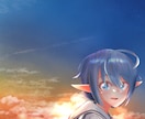 かわいい女の子の一枚絵イラストを制作します MVイラスト・一枚絵などお任せください！ イメージ8