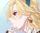 SNSアイコン描きます カッコイイ・カワイイ・美人なイラスト作成します イメージ2