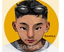 おしゃれイラストアイコン描きます SNSなどで似顔絵、イラストでおしゃれに注目度UP イメージ1