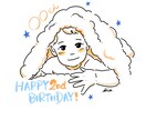 修正無制限★シンプルでお洒落なイラスト描きます SNSアイコンや、誕生日、記念日のギフトにいかがですか？ イメージ3