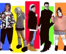 TRPG・ゲームの立ち絵制作致します TRPG･ゲームなど幅広く使用できる立ち絵を制作致します！ イメージ3
