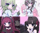 ふわふわかわいい等身イラストお描きします 動画やサムネイルなどにピッタリ イメージ1