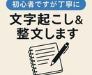 初心者ですが丁寧に文字起こし・整文・要約対応します 一つ一つ丁寧に対応します。匿名対応・守秘義務徹底！ イメージ1