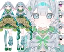 キラキラで最高に綺麗なキャラクターイラスト描きます 商用利用OK！印象に残る高クオリティイラスト制作します イメージ4