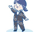 レトロでポップなかわいいイラストを描きます SNSや配信のイラスト！web、広告の挿絵もにおすすめ！ イメージ5