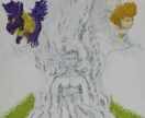 家の壁飾れる絵を販売します 人に寄り添う心情を紡いでいく。 イメージ2