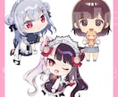 目を惹く可愛いミニキャラ描きます ゲーム会社勤務イラストレーターが制作致します！ イメージ6