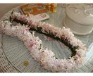 ハワイアン直伝のハワイアンレイを生花でお作りします ウエディングのリングドッグ、新婦様お揃いのレイいかがですか イメージ7