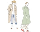 魅力伝わる、ファッションスタイル画お描きします 服のバランスがわかりやすい、イメージも伝わる！ イメージ4