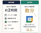 手作業の請求書発行をGASで自動化しますます カレンダー入力だけで請求書PDF作成から送付まで全自動 イメージ2