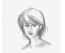えんぴつ手描きで似顔絵を作成します あなたの愛する人の姿を温もりのある鉛筆画で残しませんか？ イメージ1