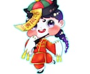可愛いミニキャラ描きます 他の人と差をつけたい方へ！可愛らしいミニキャラを描きます！！ イメージ2