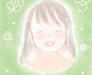 バースデーギフト似顔絵お描きします 赤ちゃんのお誕生日カード描きます イメージ2