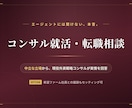 戦略コンサル志望者向けに新卒就活・転職相談乗ります 200名超面談経験。外資戦略コンサルタントが業界内情語ります イメージ1