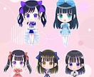 SDキャラ★アイドルのメッセージカードを作成します 2日納品★二次使用可能★お祝いイラスト・メセカ★印刷もお任せ イメージ3