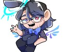 キャラクターのミニキャラを描きます 創作やVTuberなどの活動や趣味でミニキャラが欲しい方！ イメージ2