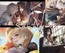 イラストお描きします アイコンやバストアップ、1枚絵や立ち絵など イメージ8