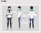 立ち絵などのイラスト描きます キャラデザ立ち絵アイコンなんでも対応します！ イメージ6