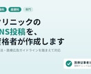 耳鼻科皮膚科向けSNS投稿を10本作成します 薬機法・医療広告ガイドラインを熟知した資格者が対応 イメージ1