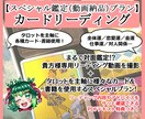 スペシャルプラン☆動画納品でリーディングします 複数のカード＆書籍を使用し貴方様のお悩みにアドバイス致します イメージ1