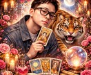 あなたの恋愛を霊視タロットで応援します あの人の本音と未来を丁寧に鑑定 イメージ1
