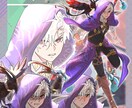 TRPGキャラクター立ち絵制作します はっきり・すっきりした色使いのキャラクターを制作します！ イメージ7