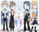 キャラクターデザイン描きます 商用利用料込み！IRIAMやTRPGで使えます！ イメージ4