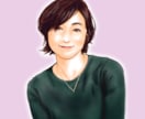 好印象！リアル寄りの漫画似顔絵を描きます ありそうでない綺麗な手書きの漫画似顔絵になります。 イメージ1