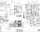 建築士が建物の手書きスケッチします 柔らかい手触り感のあるスケッチ イメージ5