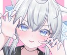 アイコン・サムネイルなど幅広く対応します かわいい女の子イラスト描けます イメージ1