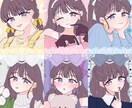 グッズ映えする！天才かわいいイラスト描きます おまかせ歓迎！簡単なイメージだけでもかわいいをお届けします！ イメージ3