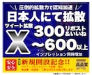 X(Twitter)300RT&いいね拡散します X日本人アクティブユーザ！RT・いいね・表示回数の増加 イメージ1