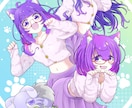 商用利用可！ポップな1枚絵を描きます YouTubeのサムネやED動画、グッズ制作やアイコンなどに イメージ10