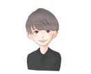 アイコンを可愛くお描きします ブログ・SNSなどのアイコンに最適です イメージ4