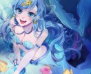 SNSのアイコン、立ち絵、可愛く仕上げます 色合い豊かなイラストをお届けします！ イメージ1