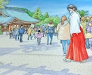ラフさの中にリアルと優しい風合いの絵をお届けします 実物を見てペンで描いた作品です。下描き無しのライブ感を！ イメージ4
