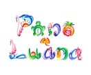 ハワイアンテイストの絵柄でハワイ花文字を作成します 世界にひとつの開運アイテムや贈り物・アイコン・ロゴとして イメージ3