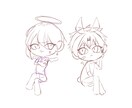 最短3日！デフォルメ描きます 納期3日〜１週間！デフォルメイラスト描きます！ イメージ2