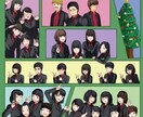 あなたの似顔絵イラスト描きます SNSのアイコン、ヘッダー等にお使いいただけます！ イメージ1