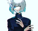 かっこいい絵柄などで貴方の描いて欲しい物を描きます かっこいい絵柄や可愛い絵柄でキャラクターをかきます！ イメージ5