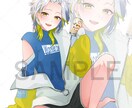 一枚絵・歌ってみた用・立ち絵等お描きします 丁寧なヒアリングで活動のお手伝いをします！ イメージ5