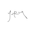 シンプルな文字描きます モノクロでシンプルな文字で貴方の思いのつまった文字を描きます イメージ1
