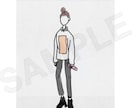 商用可 あなたの好みのファッションの絵を描きます このStyleが好きで絵にしたい！写真をもとにお書きします！ イメージ2