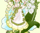 キャラクターイラスト制作します 背景込みの一枚絵！使い方はアナタ次第！ イメージ10
