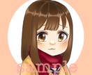 SNS等のアイコンイラスト制作します POPではっきりとした目立つ！キャラクターアイコン イメージ1