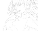 イラスト、1枚絵、SNSアイコンなどを描きます 背景のシンプルな1枚絵系のものを描きます イメージ3