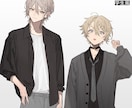 キャラデザ・キービジュ作成します イメージに沿ったイラストを提供いたします！ イメージ7