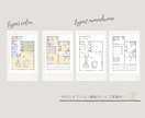 即納対応！シンプル間取り図面を清書いたします CADオペが足りずお困りの方、いらっしゃいませんか？ イメージ2
