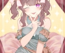 アイコンや立ち絵･キャラデザも★イラスト作成します ★可愛いからかっこいいまで、誠心誠意イラスト描きあげます！★ イメージ2