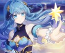 女の子のイラストを描きます 立ち絵、背景付き一枚絵、キャラ三面図、デフォルメなどに対応！ イメージ2
